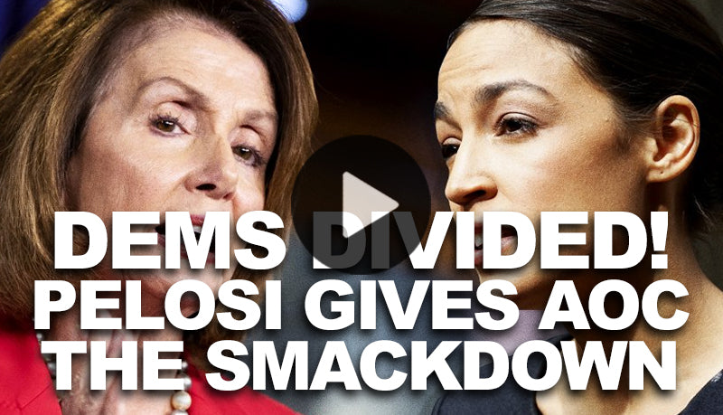 Democrats Divided Pelosi Smacks AOC Hard