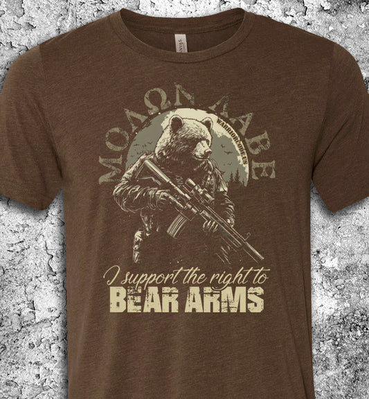 I support the right to Bear Arms