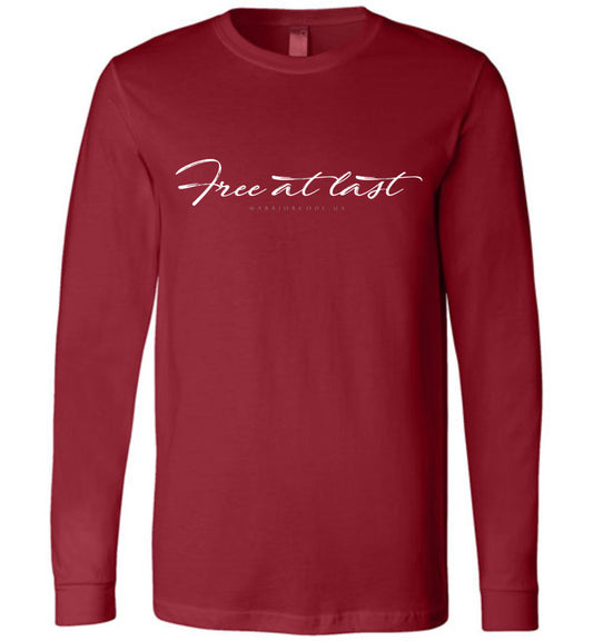 Free at Last Long Sleeve - Warrior Code