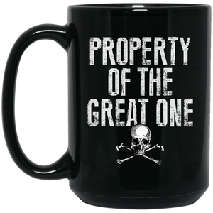 The Great One 15 oz. Black Mug - Warrior Code