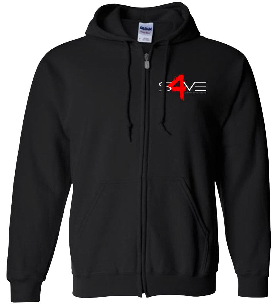 Bearded Patriot Zip Hoodie - Warrior Code