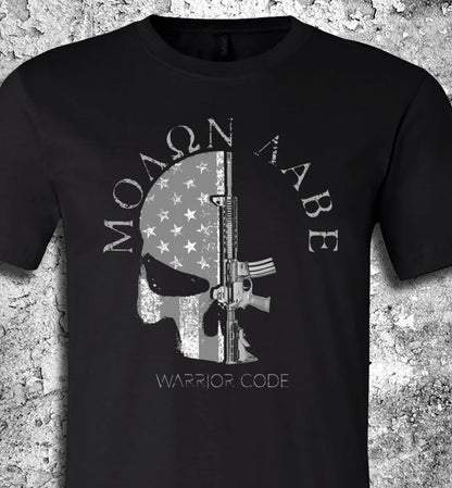 Molon Labe Skull