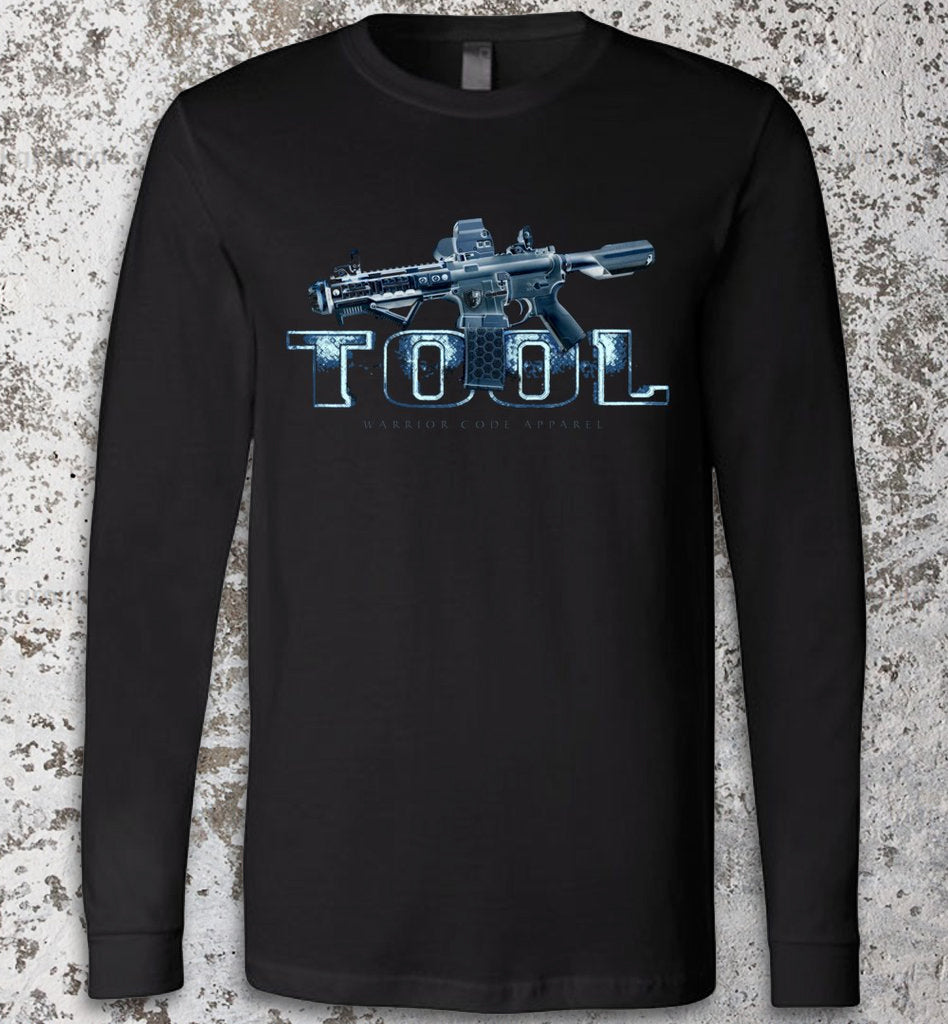 Tool Gun Long Sleeve - Warrior Code